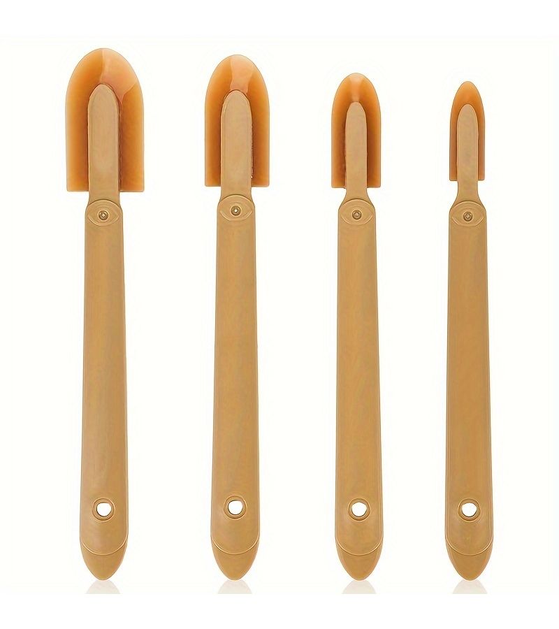 4pcs Caulking Tool Set Flexible Tip Sealant Finishing Tools Ergonomic Handle No Electricity Or Battery Needed For Smooth Application And Cleaning - Image 1