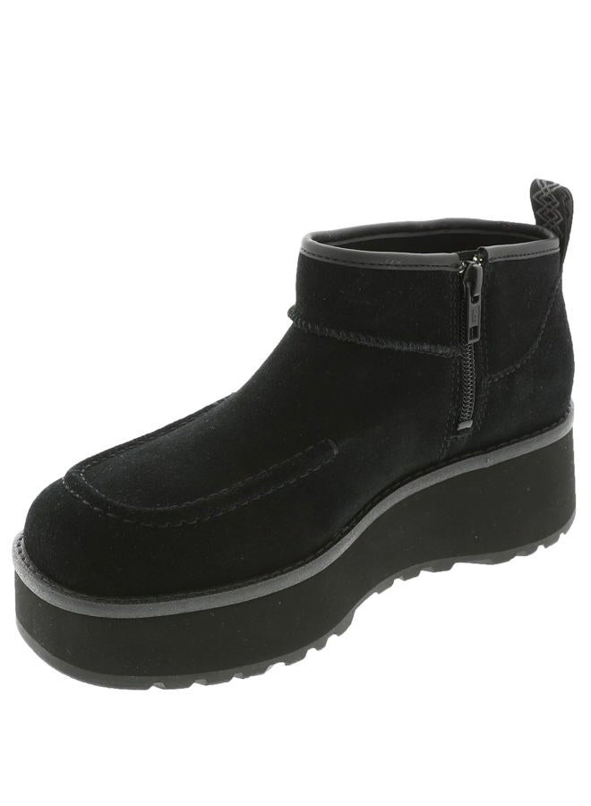 UGG Women's CITYFUNC Ultra Mini Fashion Boot, Black, 8.5 - Image 4