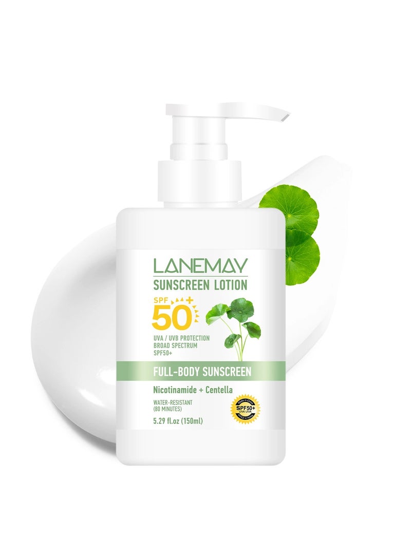 LANEMAY 150g Summer UV Protection Cream – Lightweight Non-Greasy Brightening Isolation Sunscreen, Daily Sun Care - Image 2