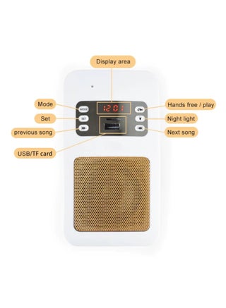 مكبر صوت جداري للقرآن الكريم، مكبر صوت بقابس القرآن الكريم لتعلم القرآن الكريم MP3 تشغيل صوتي لاسلكي بلوتوث هدية للمسلمين، مكبر صوت ذكي للقرآن الكريم مع جهاز تحكم عن بعد بلوتوث/راديو/USB وSD - pzsku/ZC8B37301E03ED5517D4BZ/45/_/1723555698/c456fade-7e50-4d5b-8457-faa3685a1450