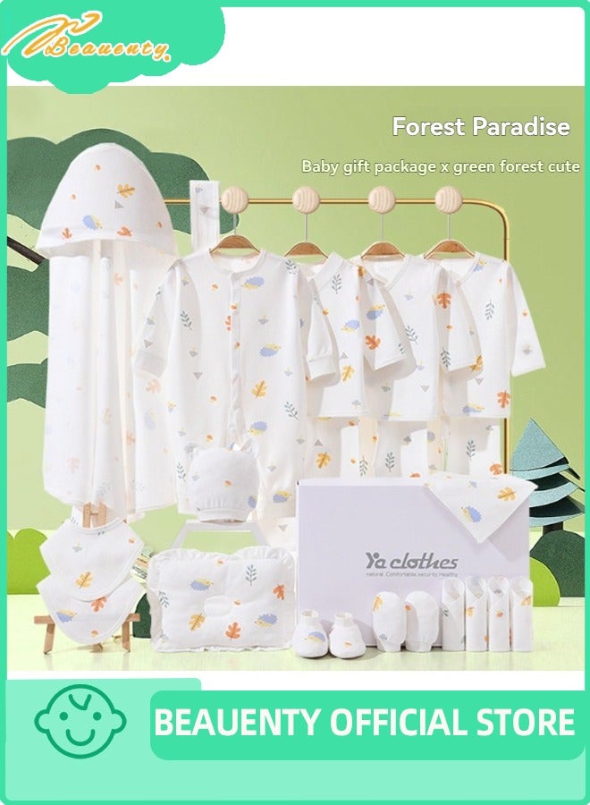 Beauenty 22PCS Newborn Baby Gifts Set, Newborn Layette Gift Set, Baby Clothes Accessories Set for Boys and Girls, Premium Cotton. - Image 1