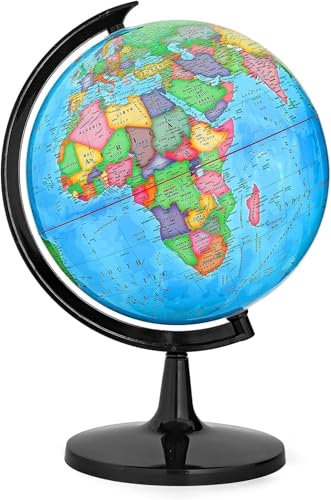 GOCHANGE Political Globe 13in Educational Globes for Classroom Political Teaching Tool with HD Waterproof Writable Erasable Surface 360 Spinning for Education Desk Decor - Image 1