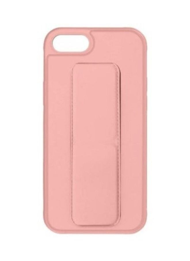 ACLIX - iPhone SE 2022 Case, iPhone 7 Case, Vertical Horizontal Kickstand Hand Strap Leather Case Foldable Stand Case for Apple iPhone SE 3rd Gen 2022/SE 2020/8/7 (pink) - Image 1
