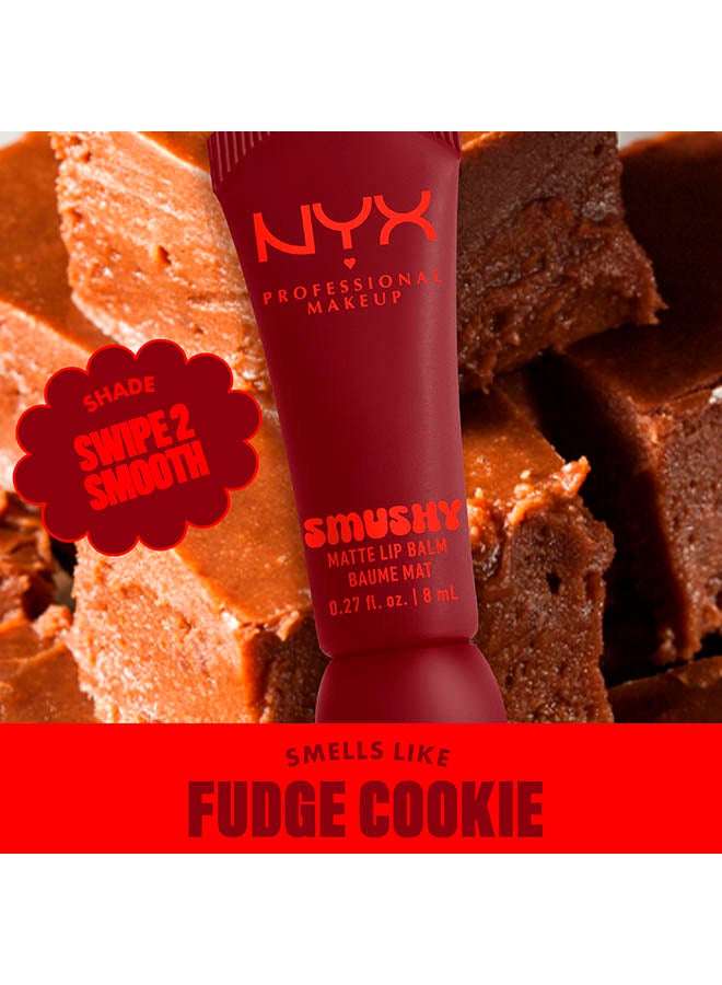 NYX PROFESSIONAL MAKEUP بلسم شفاه مات سمشي، لون ناعم منتشر، لمسة نهائية مات - Image 4