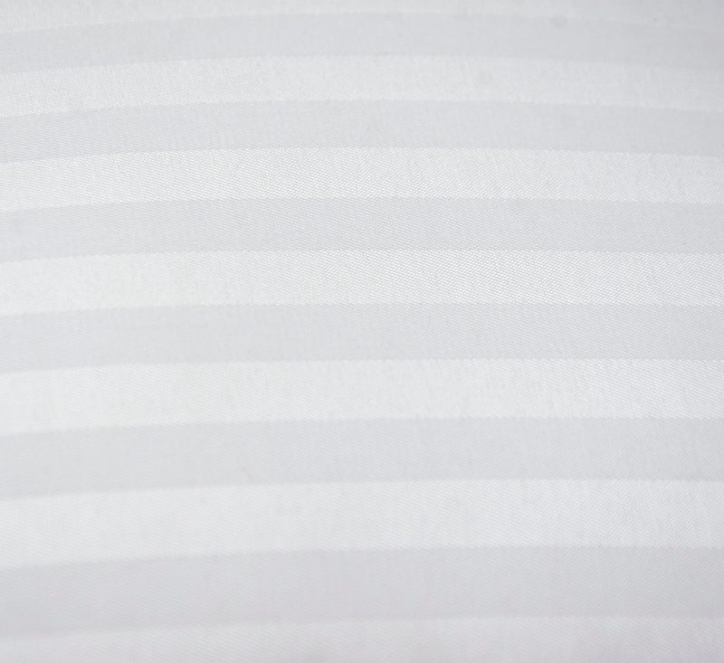 HFI Urban Arts Striped Fabric Luxury Cushion Fillers - Pack of 5 Pcs| 12 x 12 Inches| White | Conjugated Virgin Fiber Filling | Hotel Quality Linen - Image 3