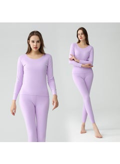 Generic Ladies Seamless Thermal Velvet Set [Black]]  - Image 5