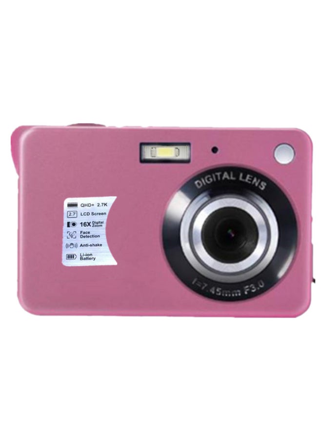 Generic E-Commerce Hot Sale Chinese Version 48 Million Pixel Ordinary Digital Camera DC560 Home Card Machine-Body Color:DC560 Standard Pink  - Image 3