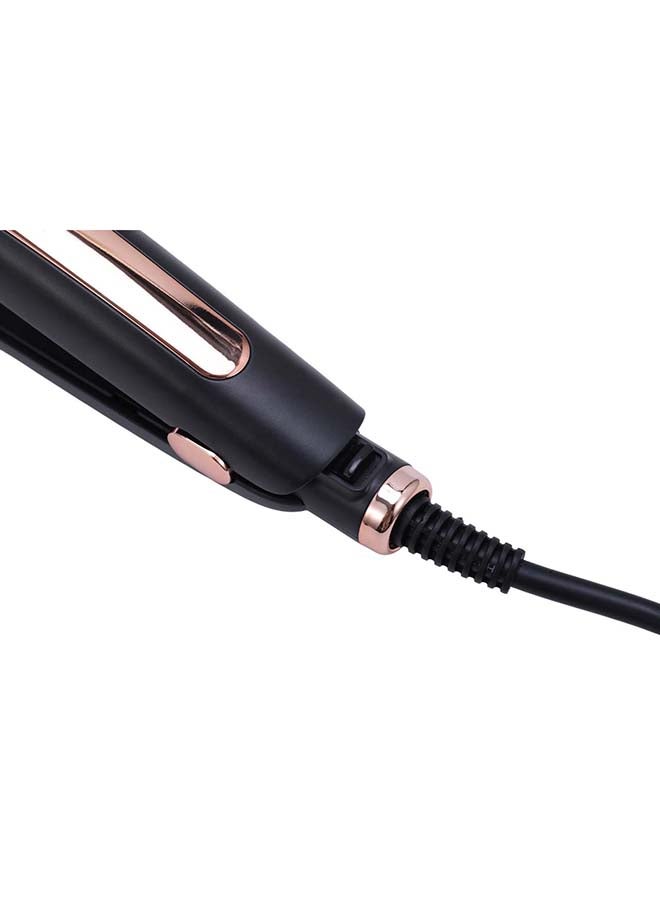 SONASHI Hair Straightener |40–45W Hair Styling Tool | Black Aluminum Plates for Even Heat | LED Light Indicator | Cut-Off Temperature Control | Anti-Slip Handle with Lock | 220–240V, 50/60Hz |SHS-2014N Black - Image 5