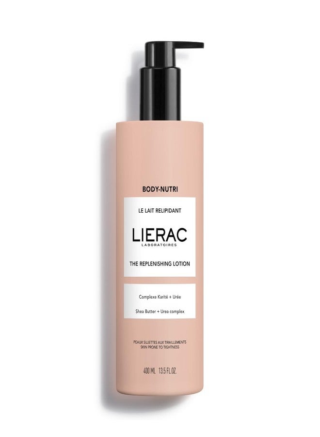 Lierac The Replenishing Moisturizing Body Lotion for Women, Enriched with Niacinamide, Urea & Shea Butter, Hydrates & Comfort to Dry Skin - 400ml - Image 1
