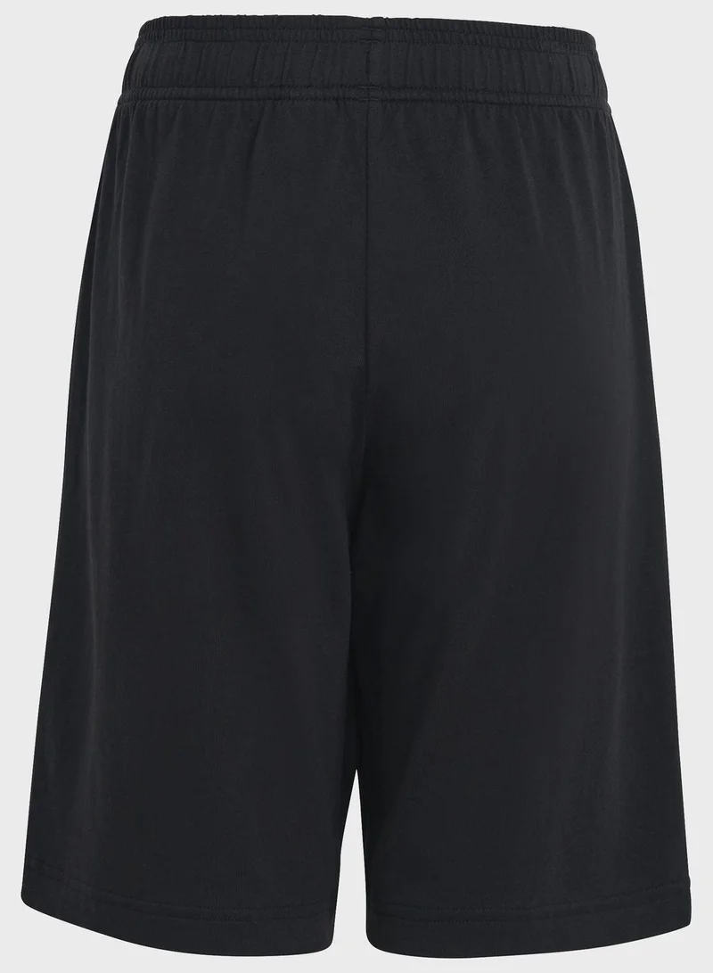 Adidas U Bl Short Black Training Shorts 7-8Y
