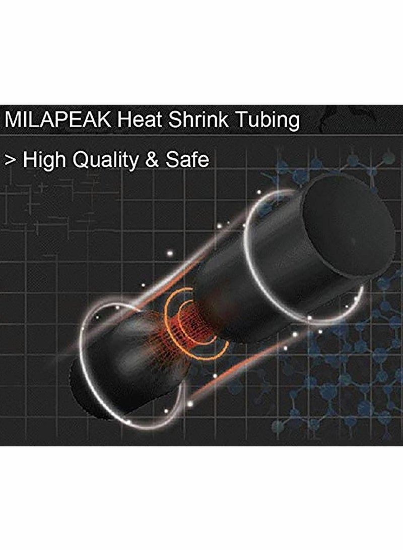 Y&D Heat Shrink Tubing Insulation Tubes, Set Thermal casing Electrical Wire Cable Wrap Wrap, Kit, Flame Retardant Connection  - Image 5