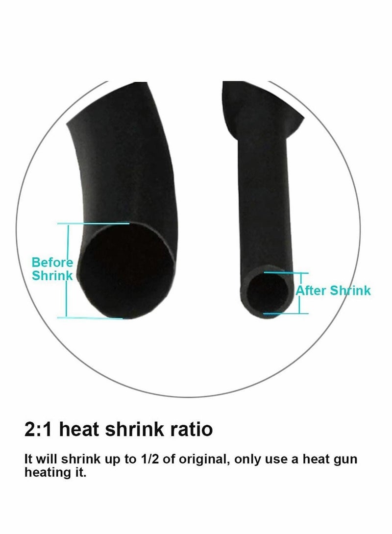 Y&D Heat Shrink Tubing Insulation Tubes, Set Thermal casing Electrical Wire Cable Wrap Wrap, Kit, Flame Retardant Connection  - Image 4