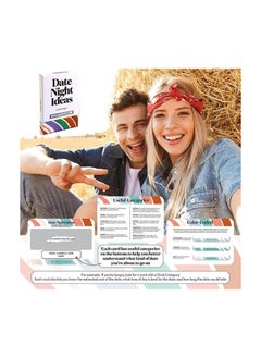 1-Piece Romantic Couples Gift Fun and Adventurous Date Night Ideas Card,Scratch Off Card Game with Exciting Ideas for Couple
