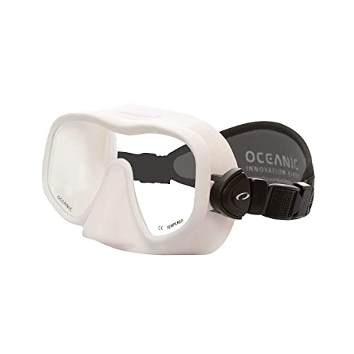 Oceanic Shadow Mask LowVolume Frameless Scuba Mask UltraClear Lens Comfortable Silicone Skirt for Scuba Snorkeling Yellow - Image 3
