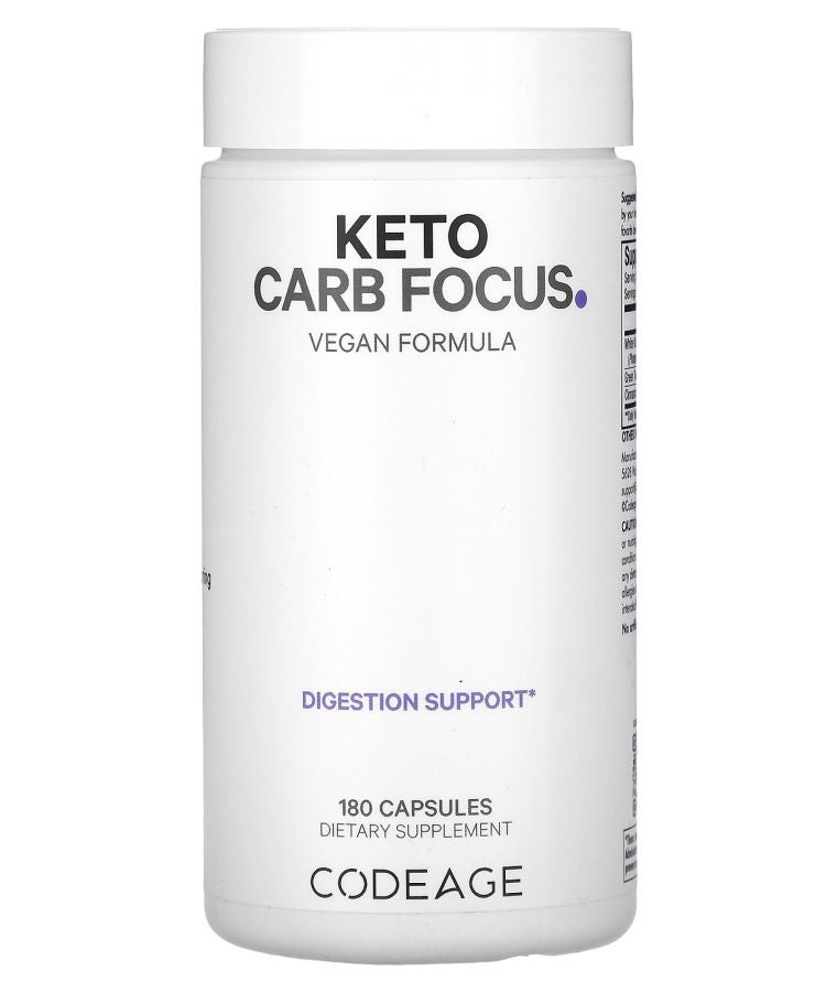 Codeage Keto Carb Focus 180 Capsules