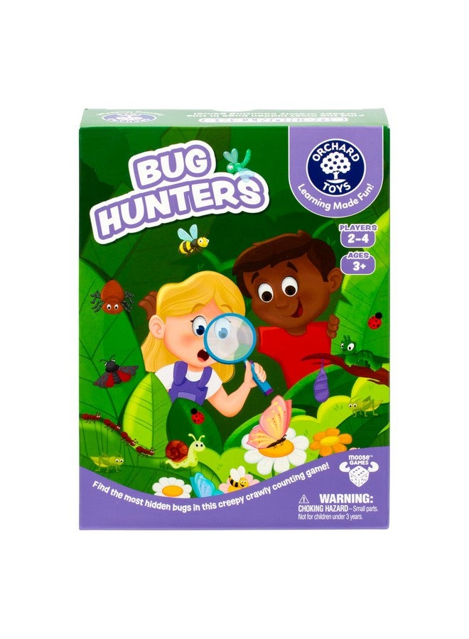 ORCHARD TOYS Bug Hunters Game, Learn Counting and Observational Skills As You Race to Be 1st to Build Your Bug, Designed for 2-4 Players Aged 3+ - Image 1