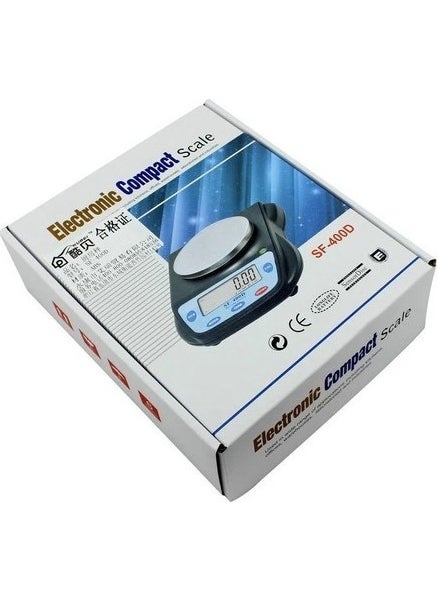 Mulvix KRG02 LCD Digital Display Electronic Precision Scale SF-400D (500 Gr-0.01) ( )  - Image 1