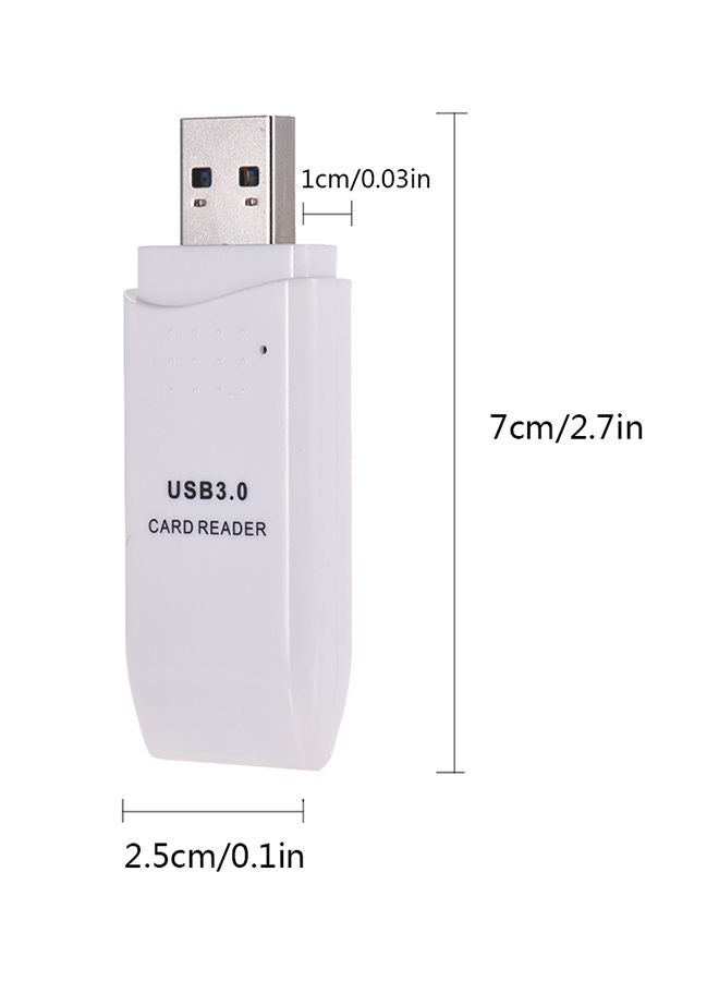 NIBEMINENT Card Reader USB 3.0 OTG SDXC TF 2 in 1 for Tablets PC/ Laptop/ Computer  - Image 2