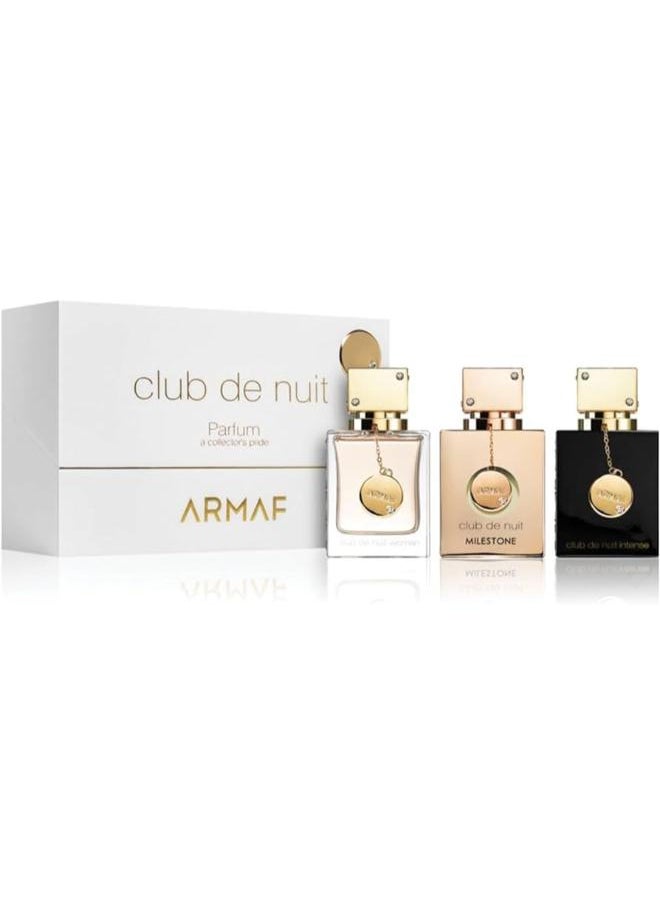 Armaf Club De Nuit Giftset For Women (Woman EDP 30ml, milestone EDP 30ml, and intense EDP 30ml) 