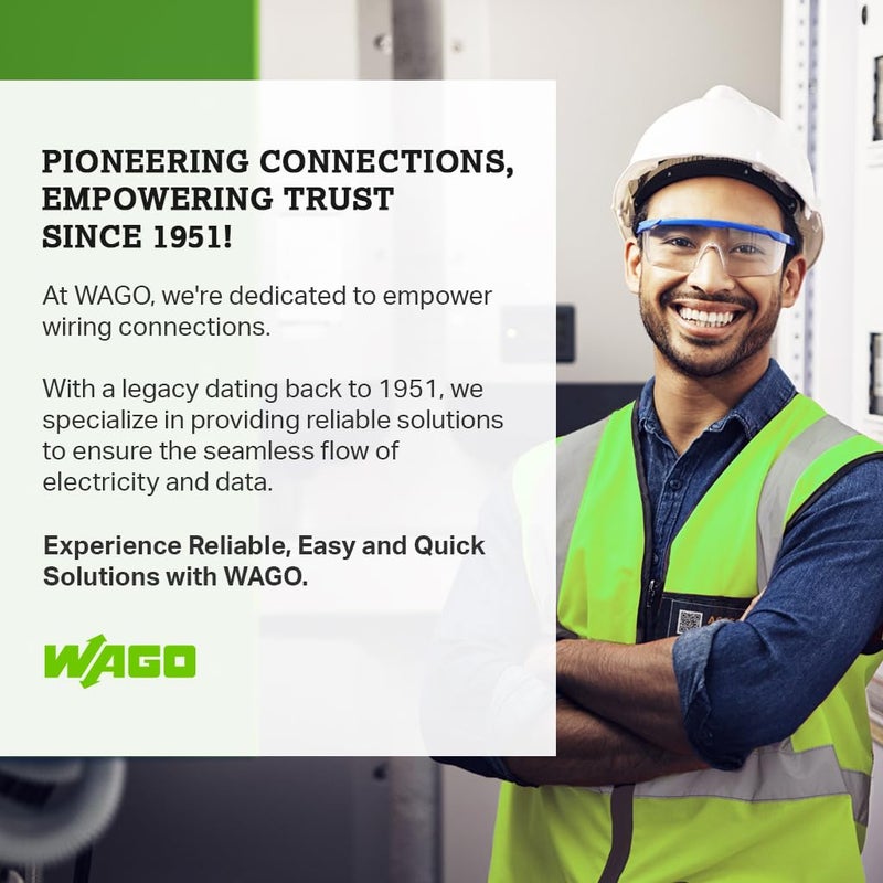 WAGO 50x 221-413 Electrical Wire Block Connector Strip 12V 220-240V Cable Terminal - Image 5