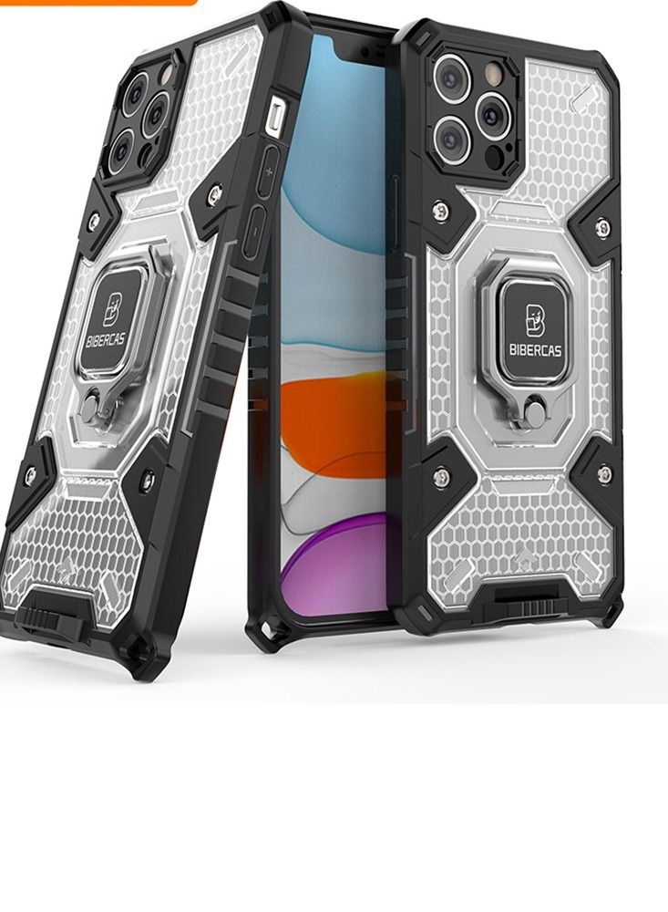 Suitable For Iphone Magnetic Absorption Heat Dissipation Anti Falling Phone Shell