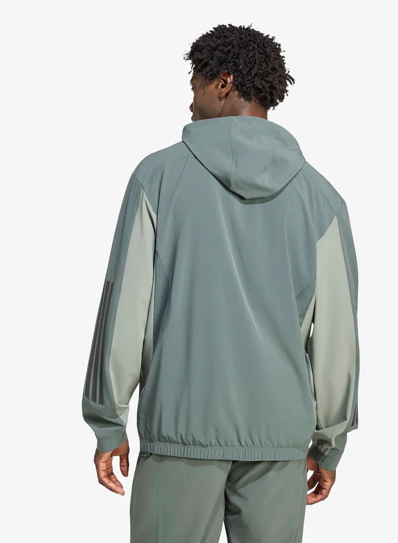 Adidas LEGIVY Tech Essential Workout Track Top for Men | Best Price UAE