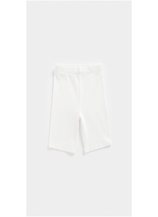 mothercare - White Cycle Shorts - Image 1