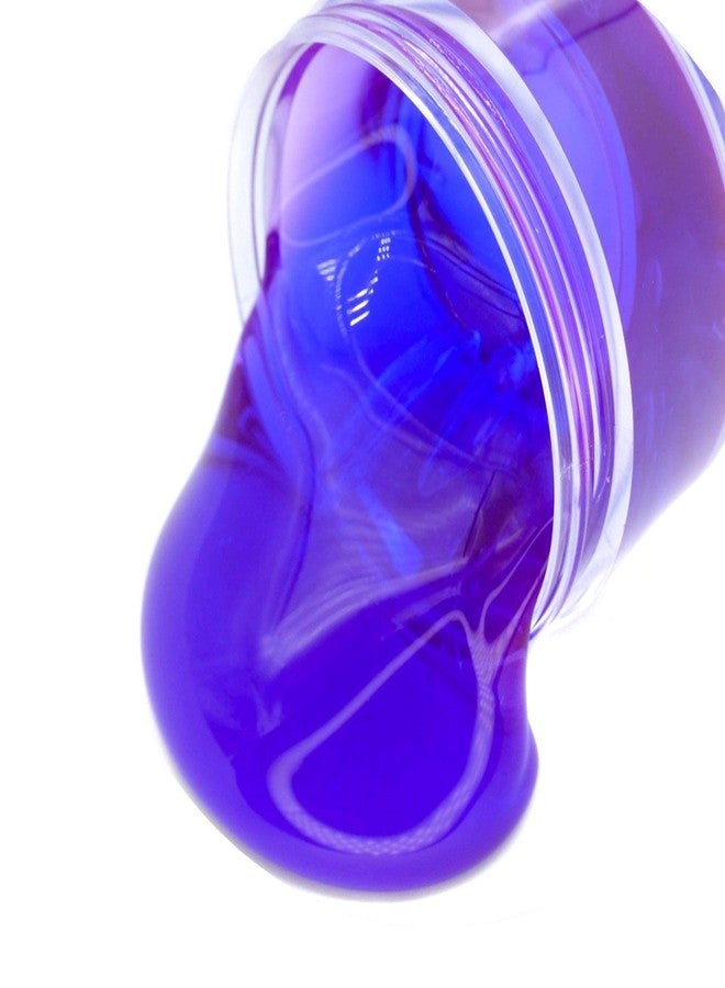 4WORDS Non Toxic DIY Unicorn Crystal Clay Soft Jelly Slime in for Girls and Boys Kids Above Age 5+ Year Old (Random Color,Pack of 6) - Image 4