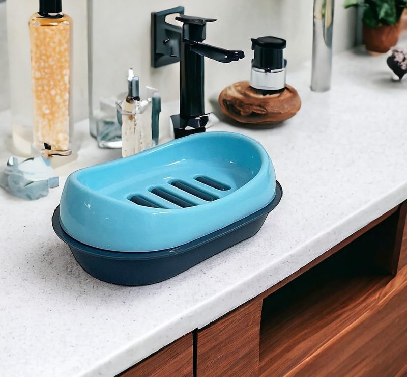 CSM Soap Cases(Titanic-SC-BGLBL) - Set of 2 PCS (Beige, Light Blue) - Image 5