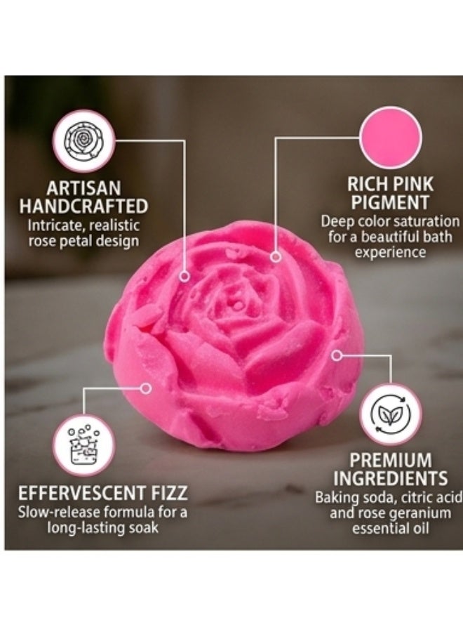 Rose Bikini Soap for Feminine Intimate Care, Brightening and Deodorizing Intimate Cleansing Bar, Moisturizing Rose-Shaped Soap for Bikini Area Hygiene, Freshness and Skin Tone Care - Image 3