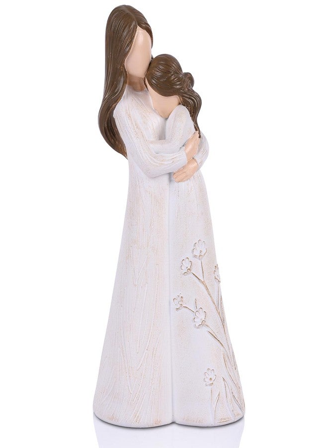 oliruim Mother Daughter Embrace Figurine, Sentimental Mom Daughter Statue, Birthday Presents for Mom, Unique from Daughter - Image 1