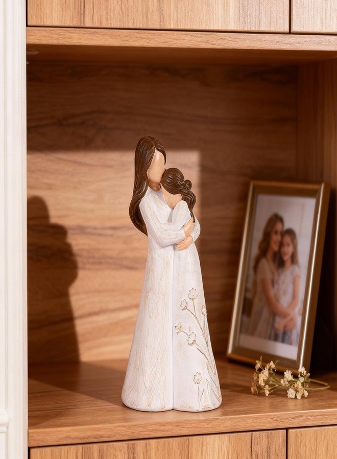 oliruim Mother Daughter Embrace Figurine, Sentimental Mom Daughter Statue, Birthday Presents for Mom, Unique from Daughter - Image 2