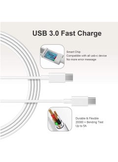 96W Type C Macbook Pro-Air Fast Replacement Charger, Power Adapter works with 13, 14, 15, 16 Inch 2016/17/18/19/20 Model Laptops, Tabs & Smartphones, Thunderbolt Charger with USB C Cable, iPhone 15 - pzsku/ZC8B508EC4839D53527BDZ/45/_/1702389934/f0e86139-ba9e-4554-82fb-6e388566ffd3