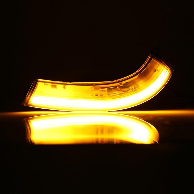 QASULER Dynamic Blinker Side Mirror Lights for Volkswagen - Image 5