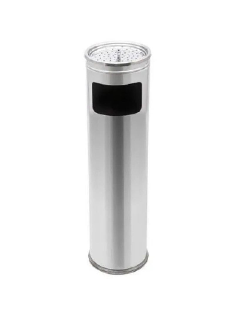 Stainless Steel Stand Ashtray Silver 
