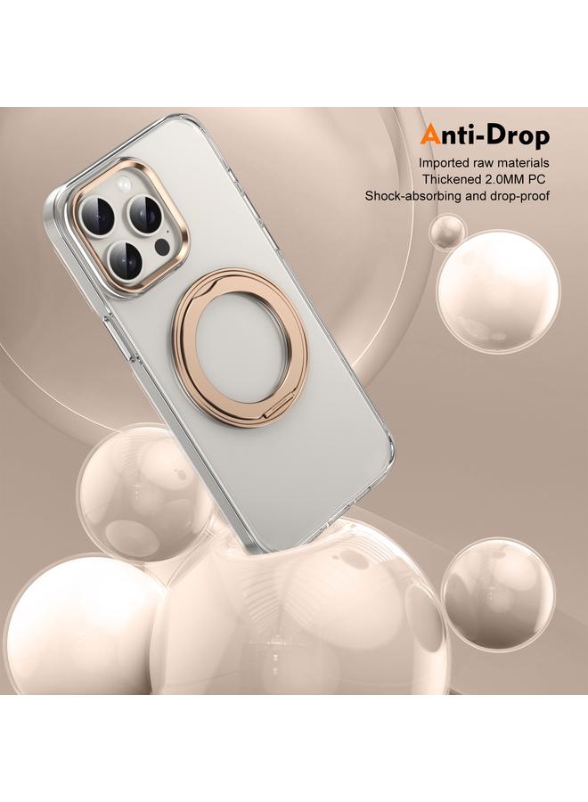 Zaboon Case For iPhone 13 Pro Ice-Cold Rotating Ring Holder PC MagSafe Phone Case - Image 2