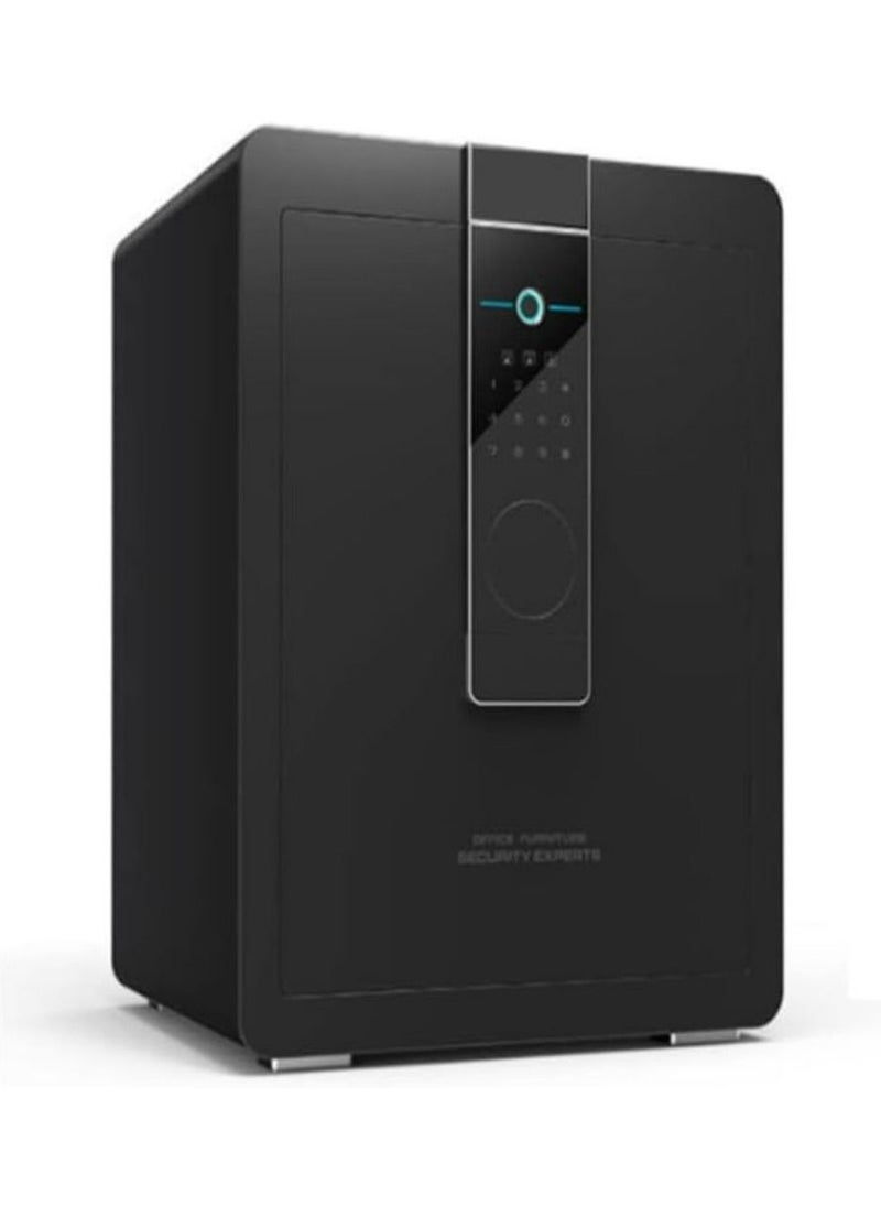 Cool Baby Style - COOLBABY Deluxe Biometric Fingerprint Safe, Home Security Safe Box with Digital Touch Screen Keypad, Storage Documents Jewelry Valuables-Black-45CM - Image 1