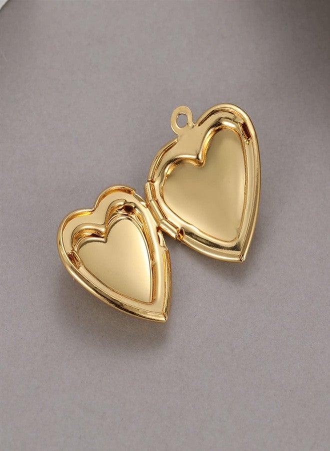 PHOCKSIN Gold Heart Keychain Lockets for Womens Memorial Lockets that Holds Pictures Keychain for Girlfriend Boyfriend on their Birthday - Image 3