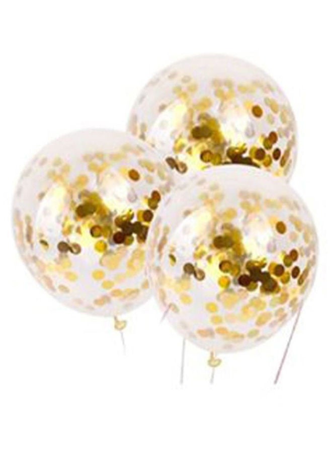 NIBEMINENT 5-Piece Happy Birthday Balloon Set With Hanging Flag 10x10x5cm - Image 2