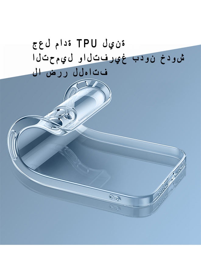 Depend - iPhone 15 Pro Case Clear 6.1 Inch Anti-Yellowing Mil-Grade Anti-Drop iPhone 15 Pro Cover Transparent, Slim Crystal iPhone 15 Pro Case, Full Coverage Lens Protection, Shockproof Anti-Scratch Clear - Image 1