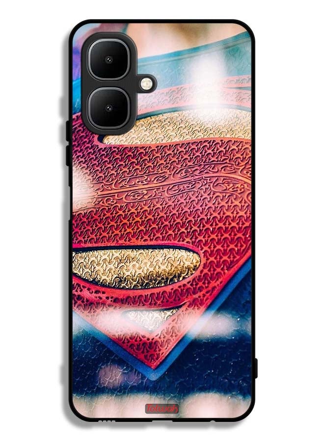 Tolwak Infinix Smart 10 Protective Case Cover Superman Logo