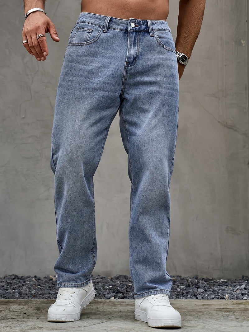 Daily Wear - Men's Regular Non-Stretch Casual Denim Pants - Image 3