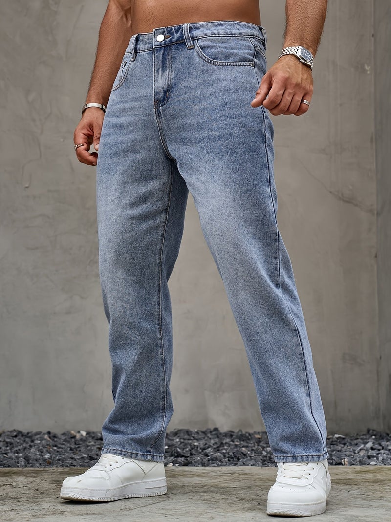 Daily Wear - Men's Regular Non-Stretch Casual Denim Pants - Image 2