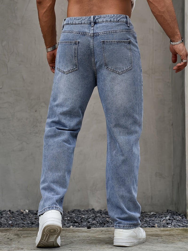 Daily Wear - Men's Regular Non-Stretch Casual Denim Pants - Image 5