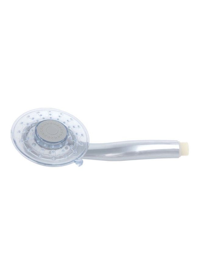 Loquat LED Light Shower Head Handheld Silver/Clear 25x4x11.2cm - Image 1