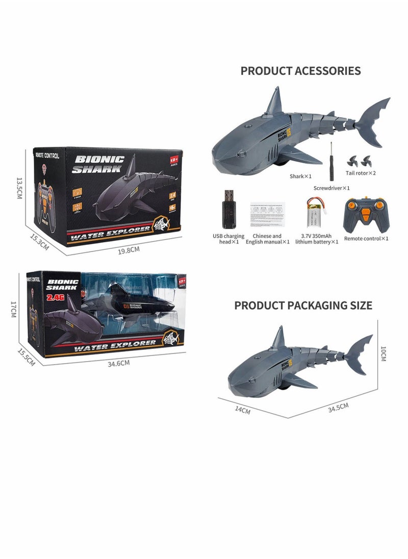 Remote Control Shark Toys for Boys Alpharev A801 Kids Simulated RC Swimming Pool Bathroom Great Gift with Rechargeable Battery Blue - pzsku/ZC8B621E285BFEB59A4DAZ/45/_/1675331828/f771a807-806f-41e0-97f8-66a6932219d8