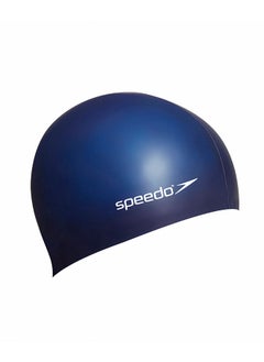 speedo Plain Flat Silicone Swimming Cap  - Image 1