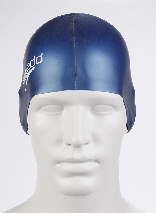speedo - Plain Flat Silicone Swimming Cap - Image 1