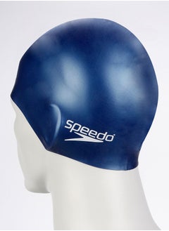 speedo Plain Flat Silicone Swimming Cap  - Image 3