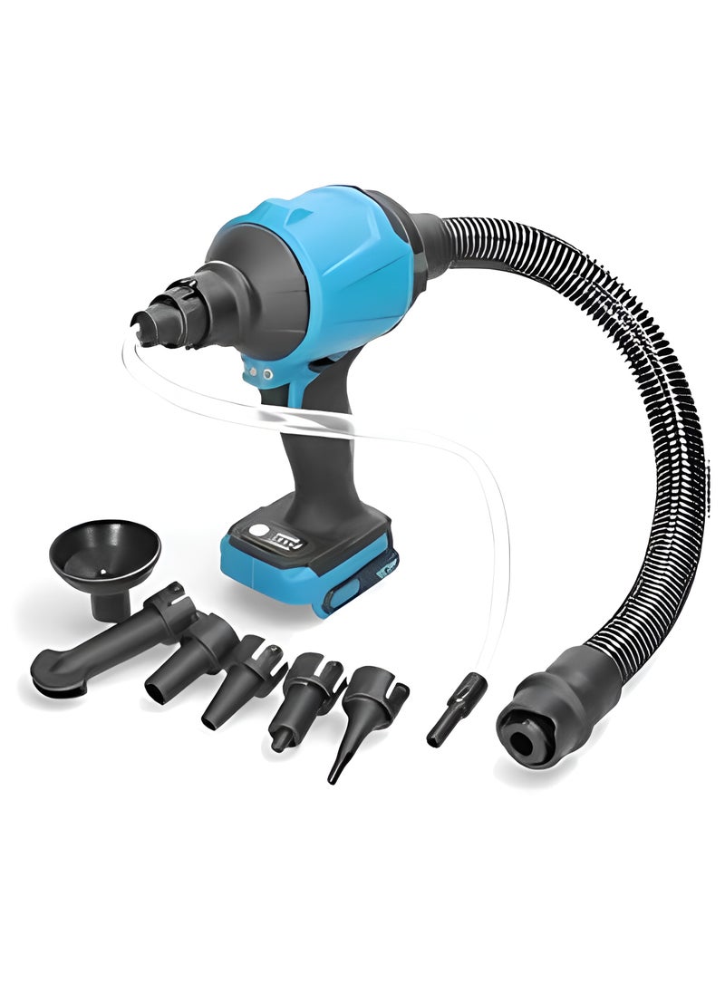Shard Blowers For Lawn Care Cordless Dust Blower Inflator Rechargeable Air Dust Machine Lithium Electric Cleanner Dusts Vacuum Blower Fan Fit  - Image 1